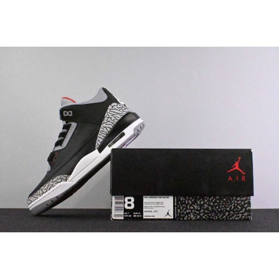 Air Jordan 3 retro black cement 2018