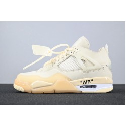 Off-White x Jordan Air Jordan 4 Retro 'Sail' 