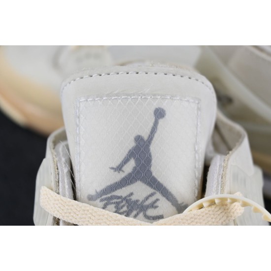 Off-White x Jordan Air Jordan 4 Retro 'Sail' 